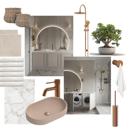 bathroom flowe Interior Design Mood Board by sofianotaridou@gmail.com on Style Sourcebook