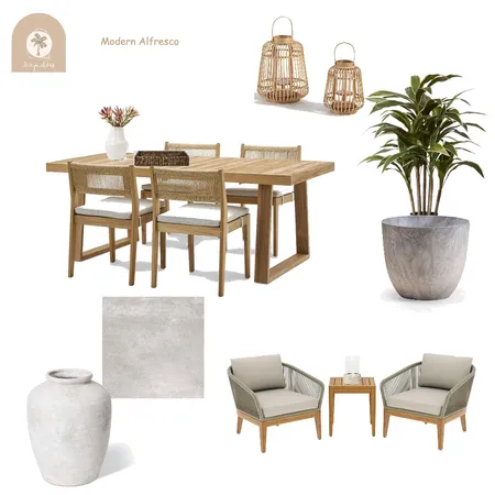 Modern Alfresco Living Interior Design Mood Board by Design Divine Interiors on Style Sourcebook