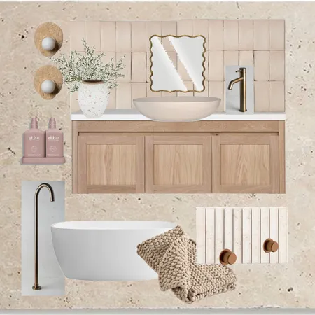 My main bathroom Interior Design Mood Board by Em Haus Creative on Style Sourcebook