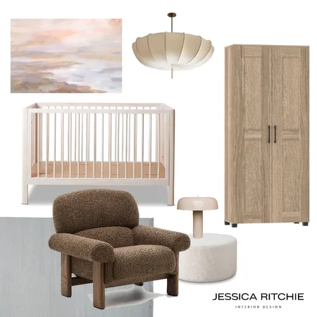 Nursery Interior Design Mood Board by Jessica Ritchie Interior Design on Style Sourcebook