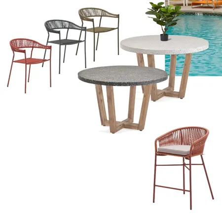 Black beige terracotta Interior Design Mood Board by Property Provisions on Style Sourcebook