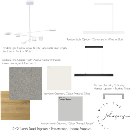 2/2 North Road Brighton Interior Design Mood Board by LWTJ on Style Sourcebook
