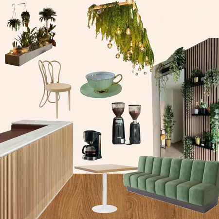 cafe Interior Design Mood Board by gikigiki on Style Sourcebook