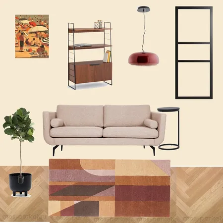 living room mid century 2 Interior Design Mood Board by Marianna_M on Style Sourcebook