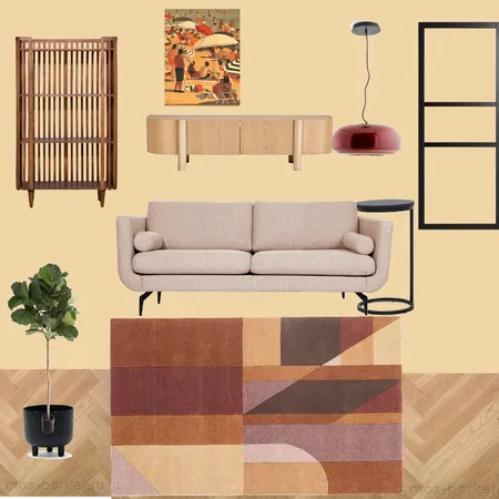 living room mid century 1 Interior Design Mood Board by Marianna_M on Style Sourcebook