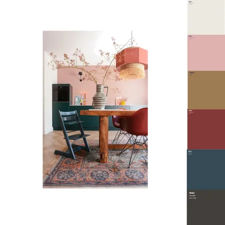 Lively and dynamic – family room with eating area Interior Design Mood Board by Michelle on Style Sourcebook