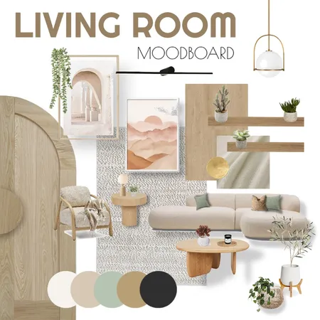 Diar - Living Room Interior Design Mood Board by Bona on Style Sourcebook