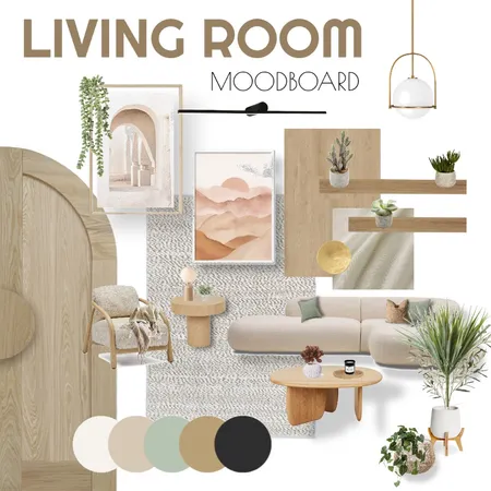 Diar - Living Room Interior Design Mood Board by Bona on Style Sourcebook