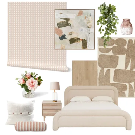 Soft Pink Dash Geometric Interior Design Mood Board by Beeky Illustration & Design on Style Sourcebook