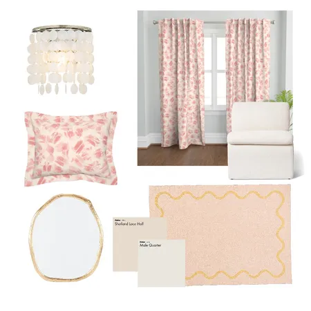 Painterly Brushstroke Curtains Interior Design Mood Board by crlyntm on Style Sourcebook
