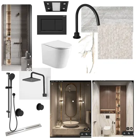 Toilet Interior Design Mood Board by Myer on Style Sourcebook
