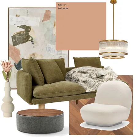 гостиная в комплиментарных цветах Interior Design Mood Board by Marynazia on Style Sourcebook