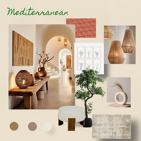 Mediterranean design style mood board Interior Design Mood Board by SilviaDuarah on Style Sourcebook