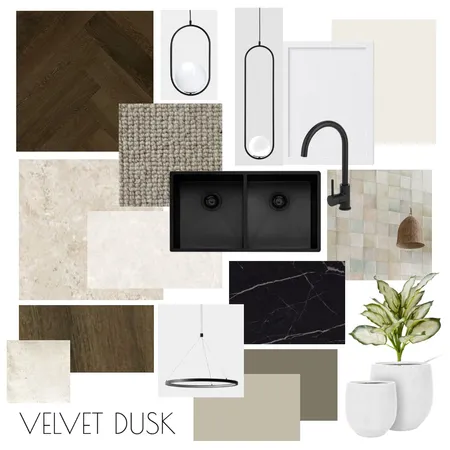 Velvet Dusk Interior Design Mood Board by dkidd on Style Sourcebook