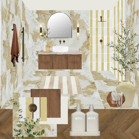 Medley-Ambience Oro Onyx Bathroom Interior Design Mood Board by Carley & Co. Design on Style Sourcebook