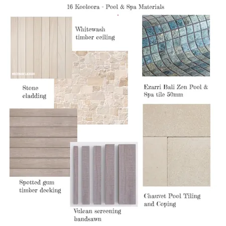 16 Kooloora Avenue - Pool & Spa Interior Design Mood Board by Sally77uk on Style Sourcebook