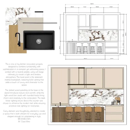 Refined Neutral Kitchen Renovation Interior Design Mood Board by Cm decora on Style Sourcebook