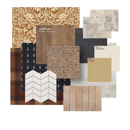 Chestnut Interior Design Mood Board by Beeky Illustration & Design on Style Sourcebook