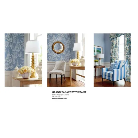 Grand Palace by Thibaut Interior Design Mood Board by Eade'sWallpaper&Fabric on Style Sourcebook