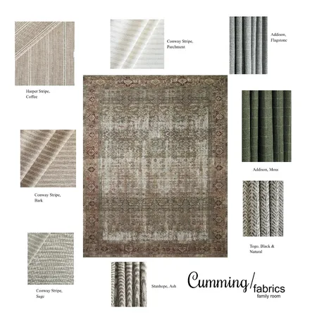 Cumming - Fabric Living Room Interior Design Mood Board by Cindy S on Style Sourcebook