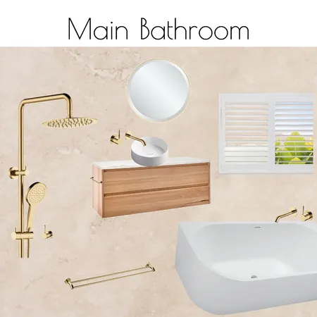 Main Bathroom Interior Design Mood Board by jadelouise_au on Style Sourcebook