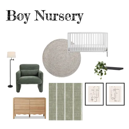 Boy Nursery Interior Design Mood Board by Chantelborg1314 on Style Sourcebook