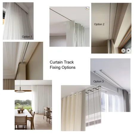 Curtain Track Fitting Option Interior Design Mood Board by Green Room Interiors on Style Sourcebook