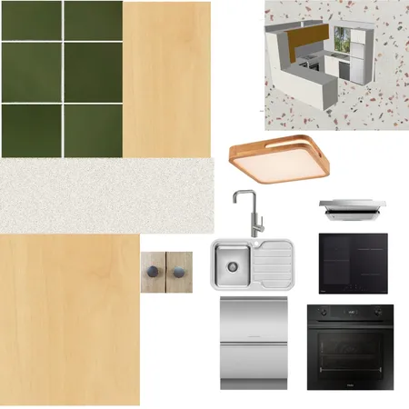 Dolphin point with olive tile Interior Design Mood Board by lessmart on Style Sourcebook