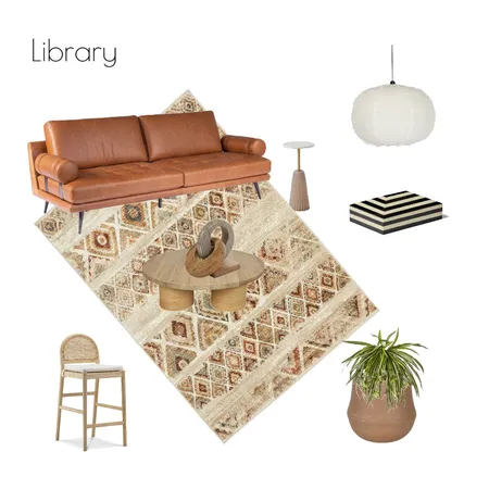 Library Interior Design Mood Board by Hannaford Ross Interior Design on Style Sourcebook