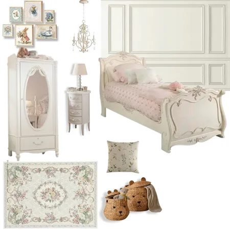 Tulip Bedroom Kids 01 Interior Design Mood Board by sabrinasalvaa_ on Style Sourcebook