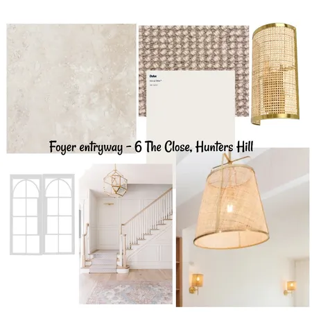 Hunters Hill Foyer Entryway Interior Design Mood Board by Fernhill & Co. Interiors on Style Sourcebook