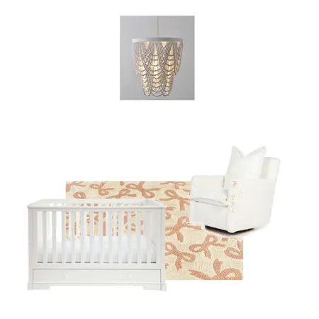 Girl Nursery - Pink & White Interior Design Mood Board by Cammi & Co. on Style Sourcebook