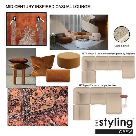 Finley Ave - Casual lounge Interior Design Mood Board by The Styling Crew on Style Sourcebook