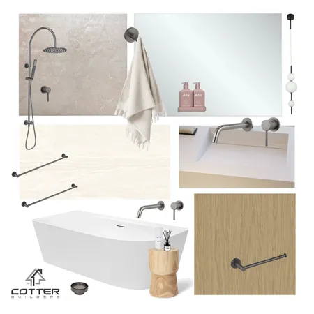 BonSol - Main Bathroom Interior Design Mood Board by Cotter Builders on Style Sourcebook