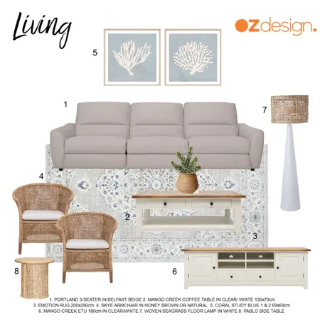 Living 2 - Debra Lindsay Interior Design Mood Board by Oz Design on Style Sourcebook