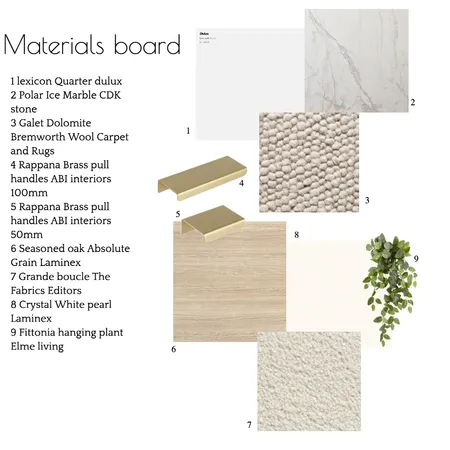 Material board Interior Design Mood Board by Hannahstinton on Style Sourcebook