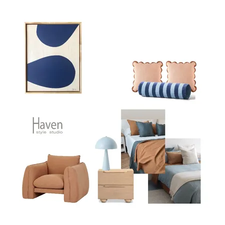 Ava’s bedroom Interior Design Mood Board by Haven Style Studio on Style Sourcebook