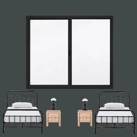 Boys bedroom - black Interior Design Mood Board by JessSib on Style Sourcebook
