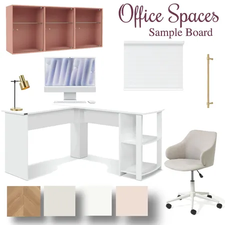Office Spaces - Sample Board Interior Design Mood Board by Louise Kempson on Style Sourcebook