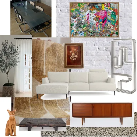 Living room 5 Interior Design Mood Board by cshen on Style Sourcebook
