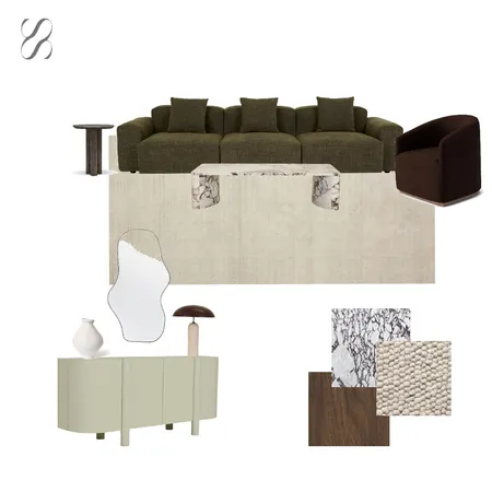 Living Room Interior Design Mood Board by Styled Spaces Studio on Style Sourcebook