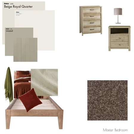 Master bedroom Ridgetop Interior Design Mood Board by lloukia on Style Sourcebook