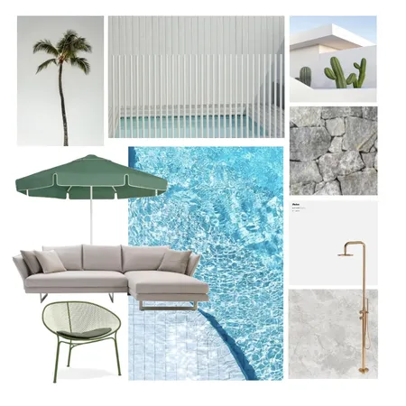 East Maitland Pool Area Interior Design Mood Board by MuseBuilt on Style Sourcebook
