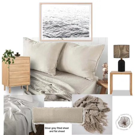 Coastal Bedroom 2 Interior Design Mood Board by Michelle Canny Interiors on Style Sourcebook