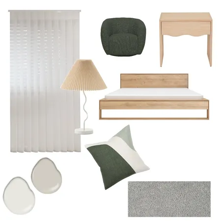 Bedroom Interior Design Mood Board by hannahlsparkes@gmail.com on Style Sourcebook