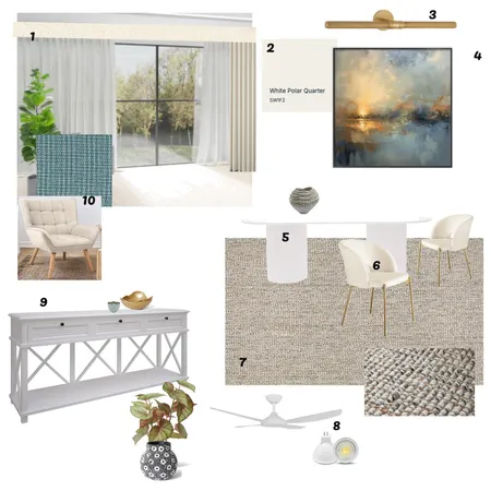 Assess 9 - Dining Interior Design Mood Board by chantelle.mardi@gmail.com on Style Sourcebook