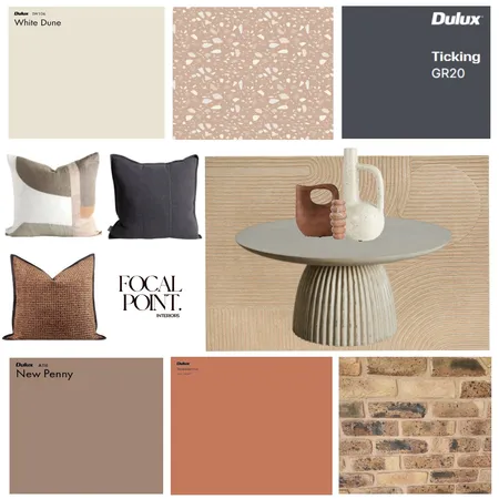 Living Room Colour Scheme Table Top Interior Design Mood Board by Focal Point Interior Design on Style Sourcebook