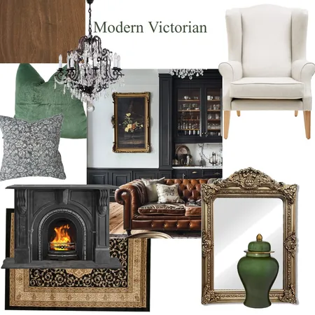 Modern Victorian Design Style Interior Design Mood Board by Embellish Interiors on Style Sourcebook
