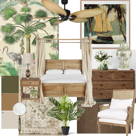 British Colonial Sample board Interior Design Mood Board by Sharon on Style Sourcebook