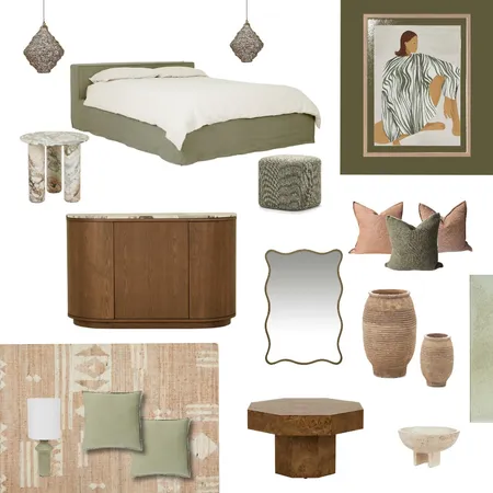 Modern Muse - Olive & Clay Interior Design Mood Board by Oaak Collective on Style Sourcebook